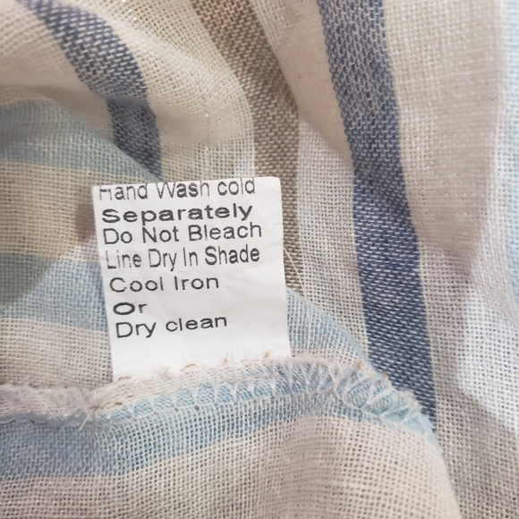 Blue Orchid Made in Italy Linen Dress.  NEW - Picture 12 of 12